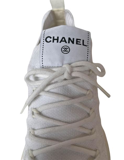 chanel white socks|chanel sock sneakers.